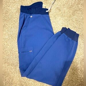 Figs Women’s Zamora Jogger Scrub Pants in Denim Blue